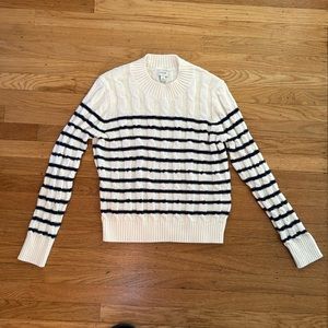 Striped cotton Jcrew sweater